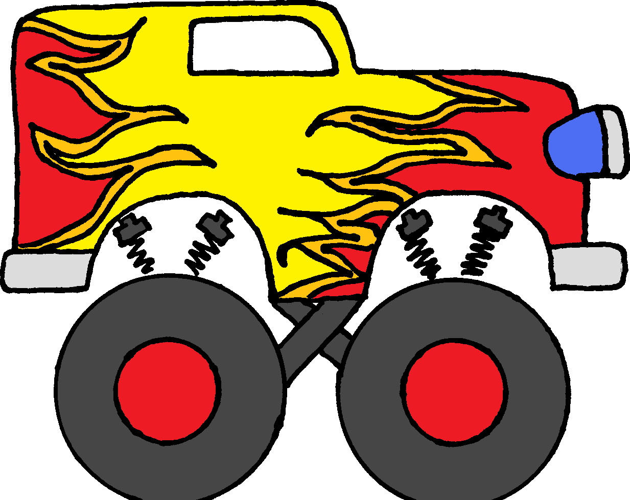 Images For > Toy Truck Clip Art