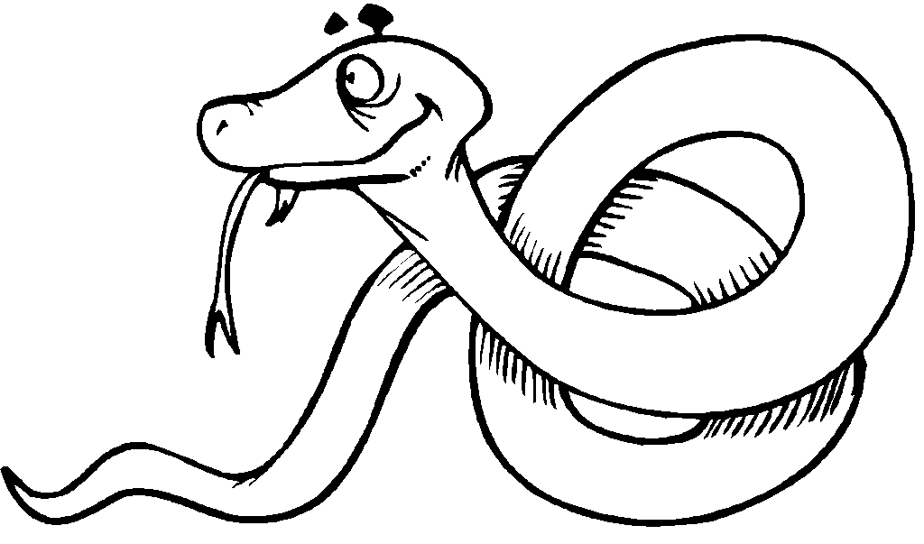 Coloring Page - Snakes animal coloring pages 4