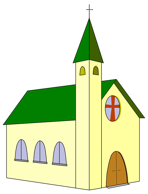Church Building Clip Art | Clipart Panda - Free Clipart Images