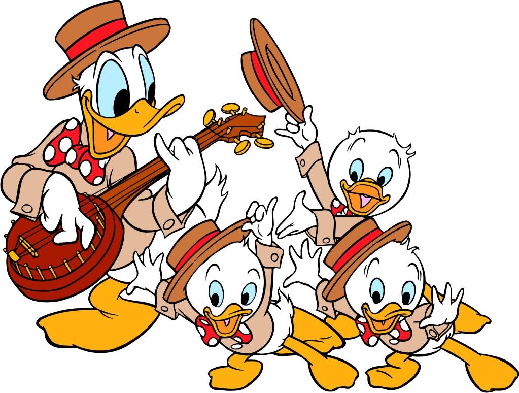 Disney Cartoon Donald Duck And Kids | Disney Cartoons Wallpapers ...