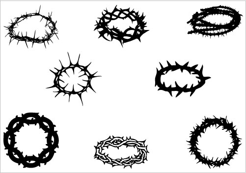 free clip art crown of thorns - photo #49