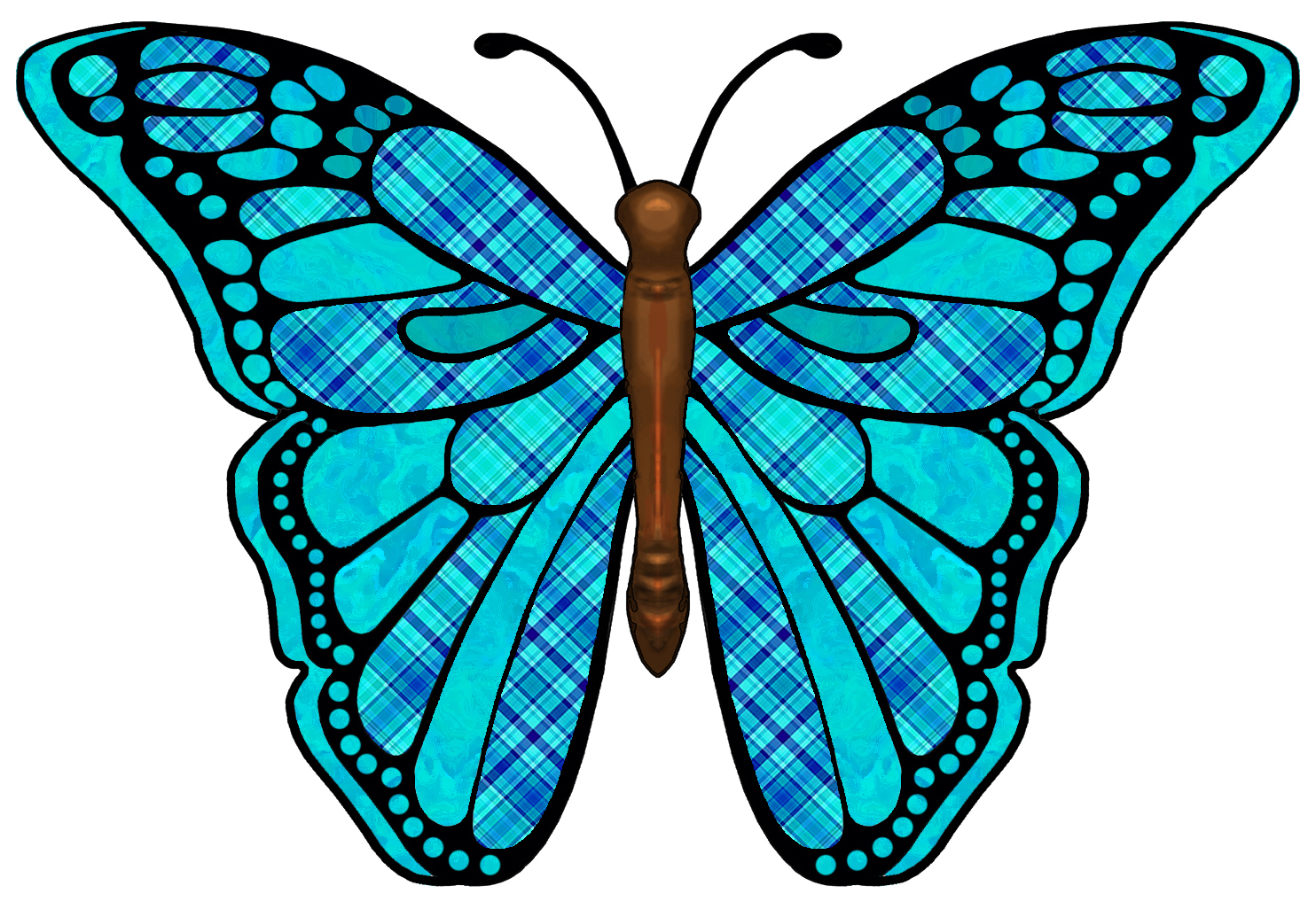 Blue Butterfly Clipart | Clipart Panda - Free Clipart Images