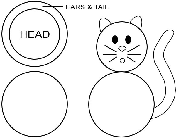 Black Cat Cake Template - How To Cooking Tips - RecipeTips.com