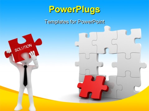 Best Jigsaw_Puzzle PowerPoint Template - Jigsaw puzzle with the ...