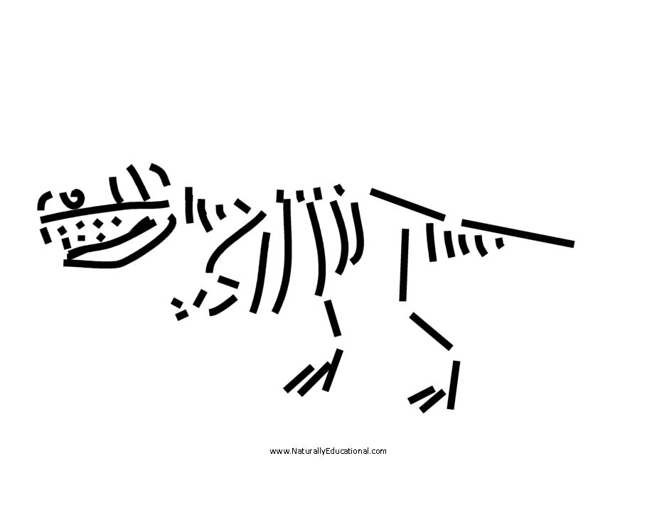 Dinosaur Pasta Skeleton | Naturally Educational