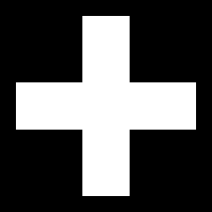 File:Cross black white.svg - Wikimedia Commons