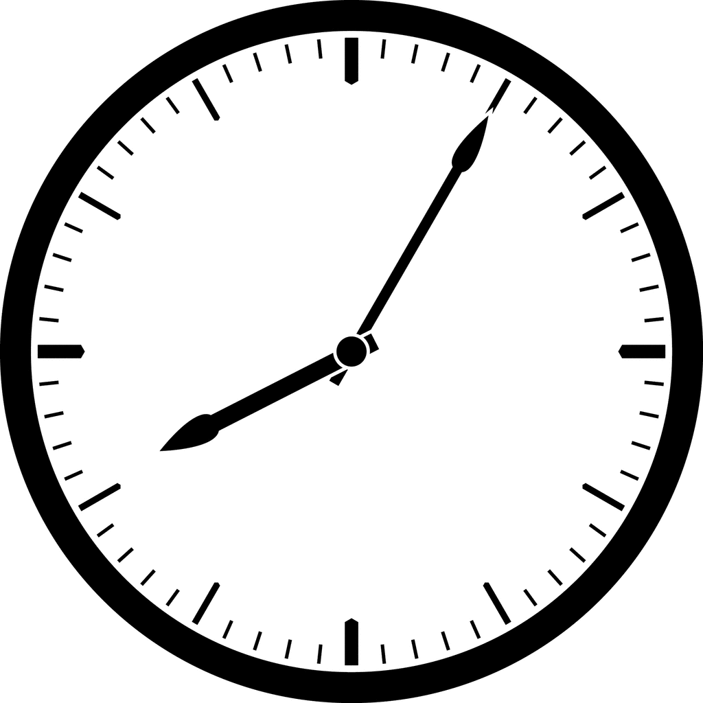 Plain Clocks Hour 8 | ClipArt ETC