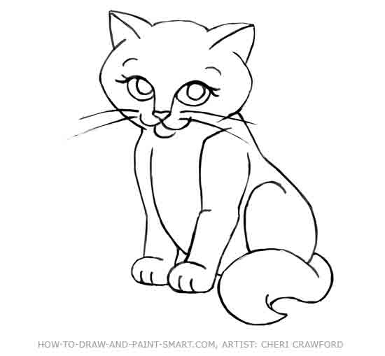 NEW CAT DRAWING PICS | Drawing Tips 3