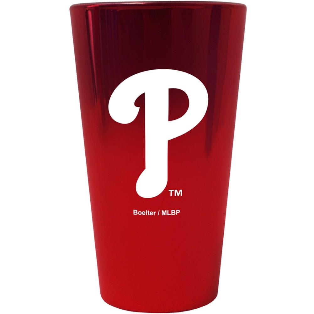 Philadelphia Phillies - Logo Lusterware Pint Glass | Morning Call ...