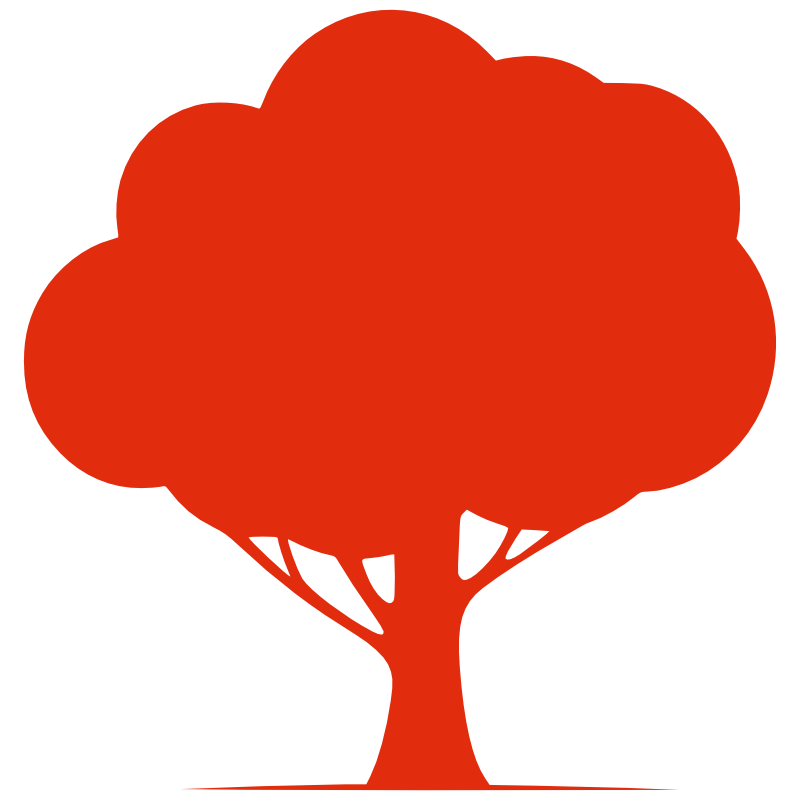Clipart - Silhouette Tree