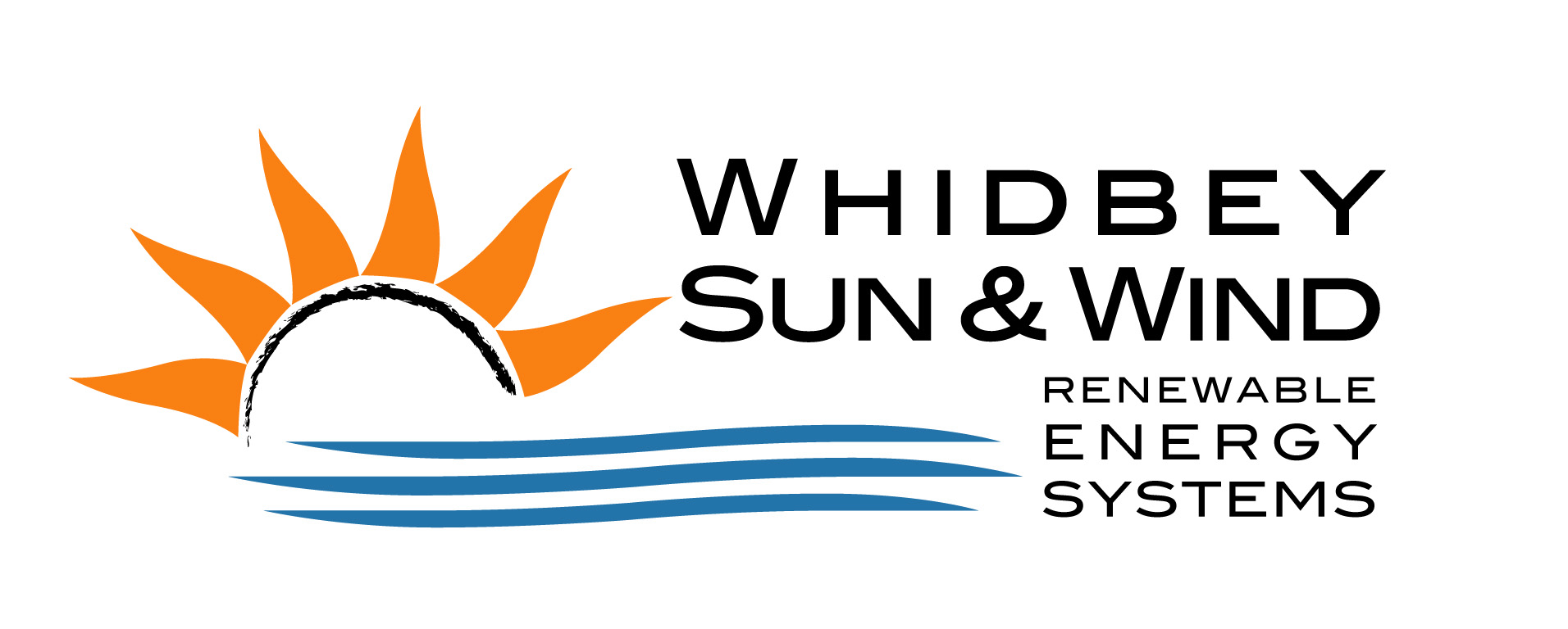 Whidbey Sun & Wind logo — Solarize Northwest