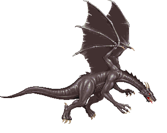 Black Dragon Flying ~ All About Dragon World - Dragon Tattoo Design