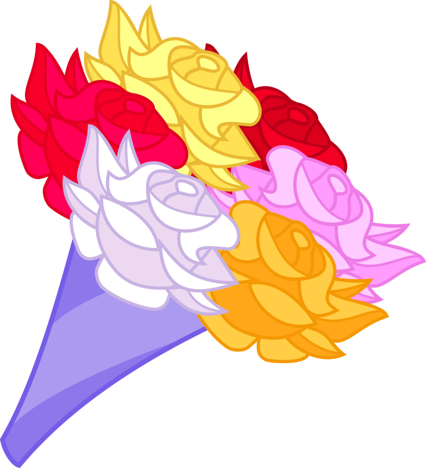Resource: Bouquet of Roses by PsychicWalnut on deviantART