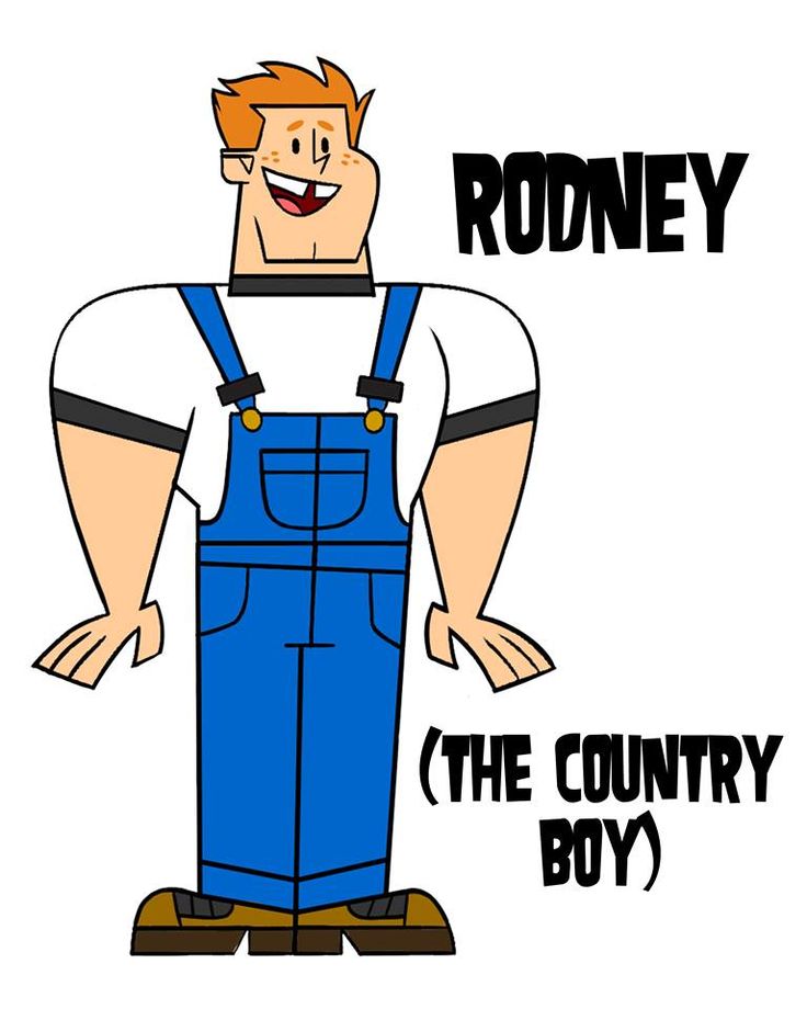 Meet Rodney (The Country Boy) | Total Drama... | Pinterest