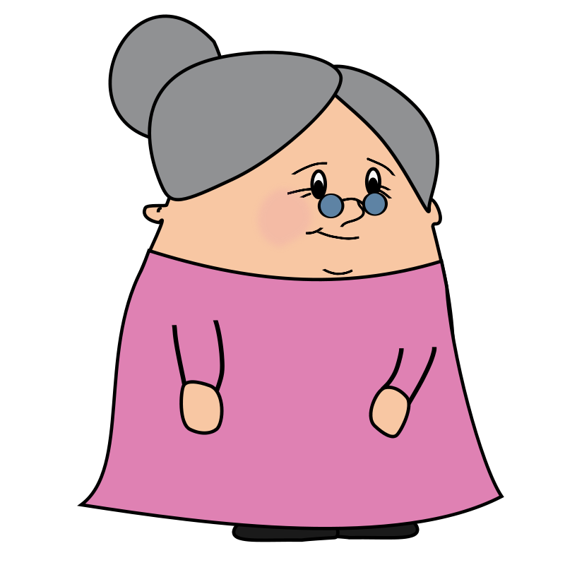 Old Lady vector clip art download free - Clipart- - ClipArt Best ...