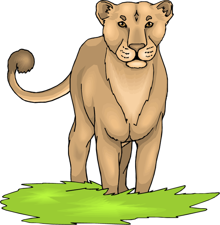 free lion cartoon clipart - photo #48