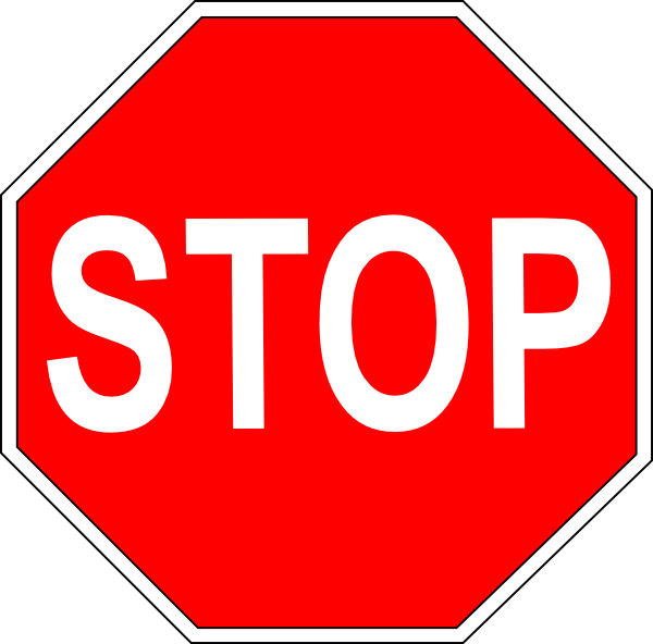 Stop Sign Project clip art - vector clip art online, royalty free ...