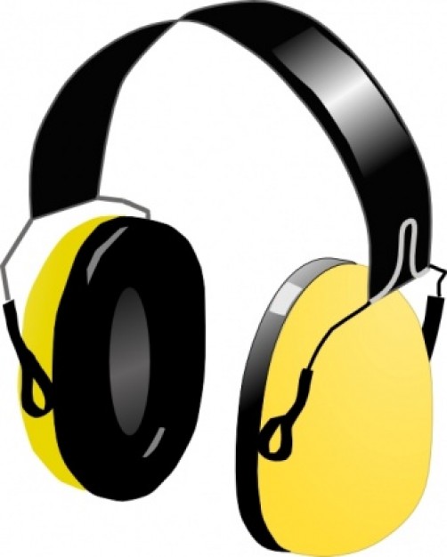 Headphones clip art Vector | Free Download