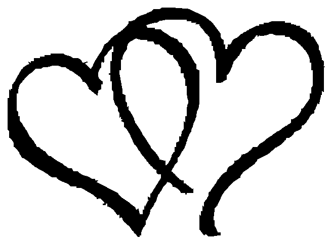 Linked Hearts Clip Art - Cliparts.co