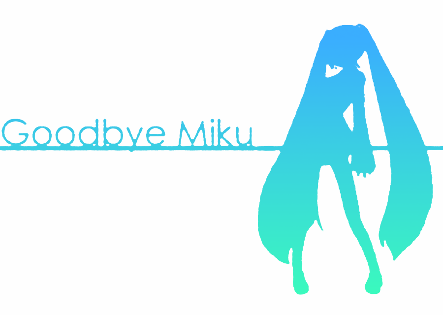 Goodbye Miku by TiddlerTwiddles on deviantART