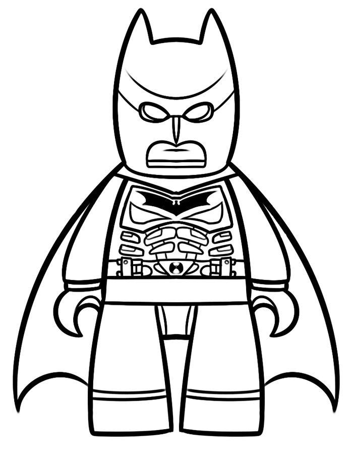 lego movie coloring pages - Batman - Squid Army