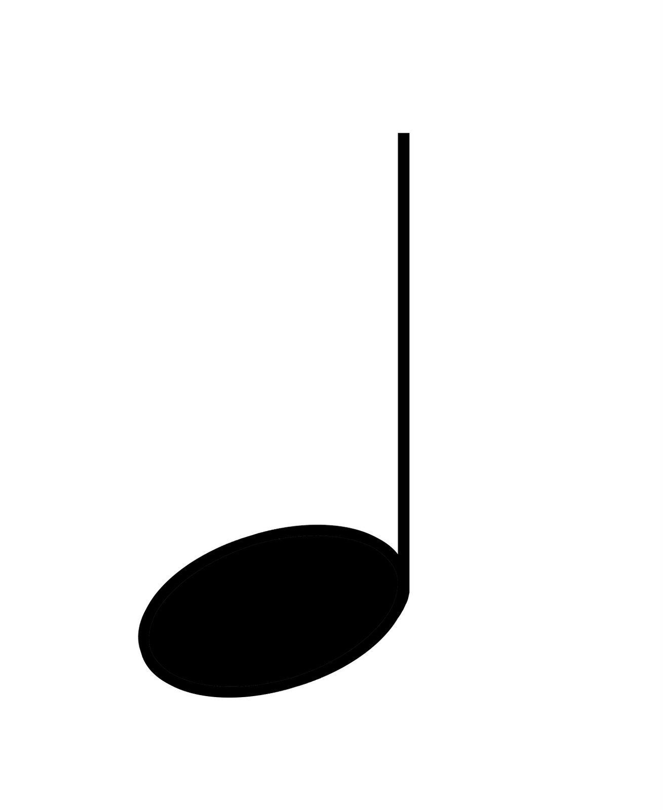 Quarter Note Clip Art Cliparts co