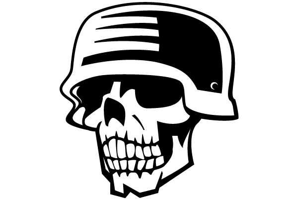 Soldier Skull Free Vector Clipart | Download Free Skull Vector ...