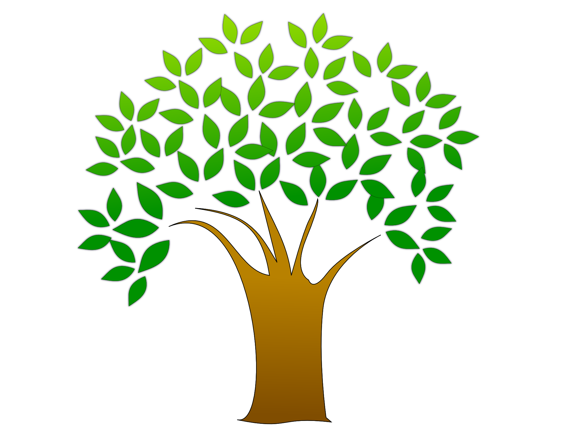 clipart trees with roots - photo #41