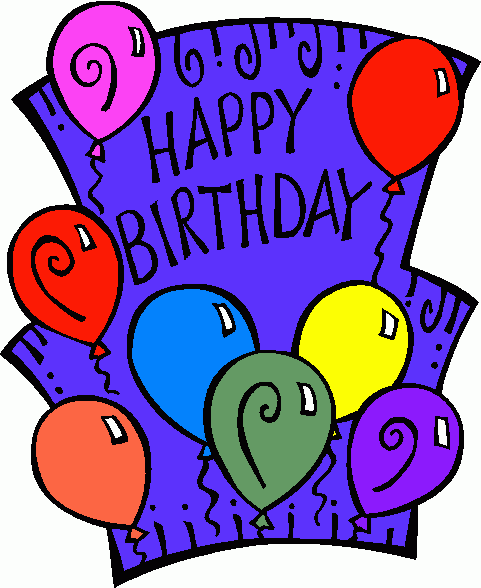 Happy Birthday Clip Art Animated With Song | Clipart Panda - Free ...