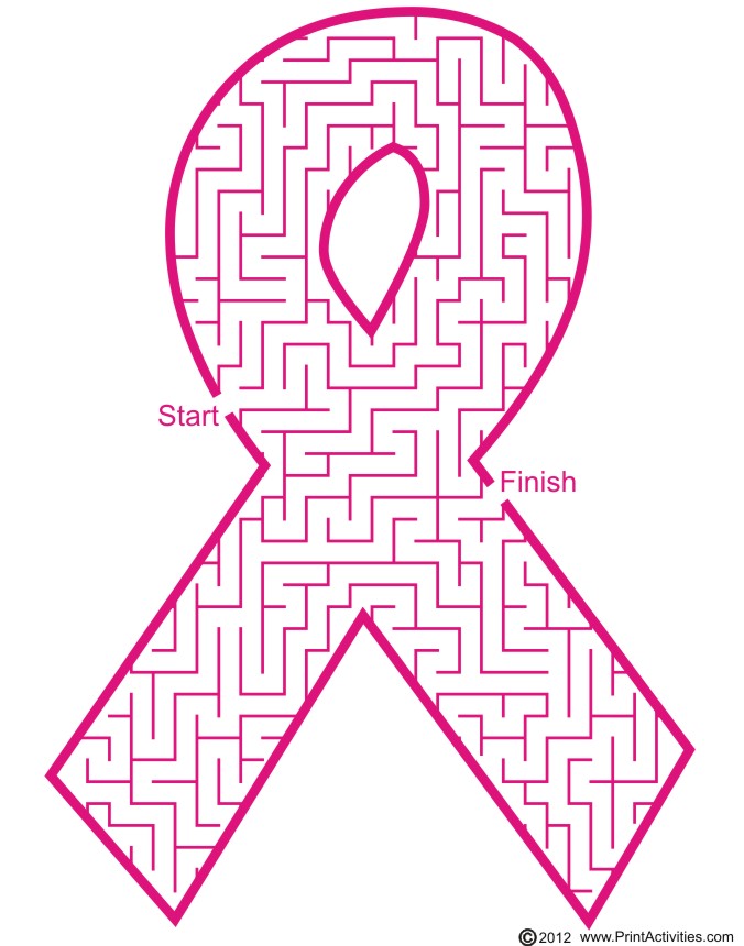 Breast Cancer Ribbon Printable | Medicine Images Gallery