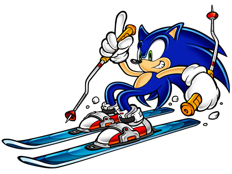 Sonic Skiing - Characters & Art - Sonic Adventure