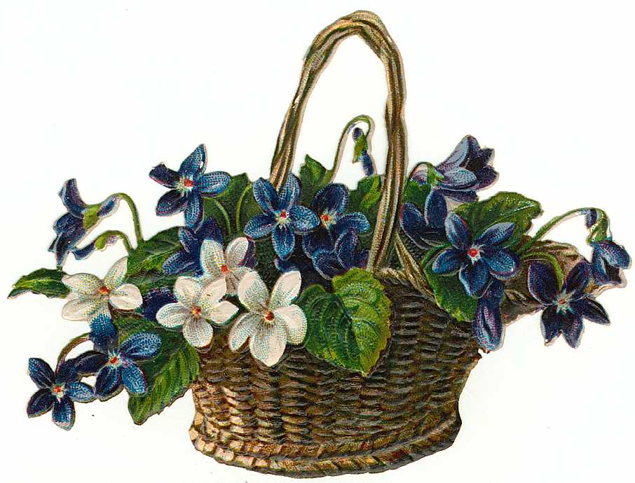 clipart flower basket - photo #26