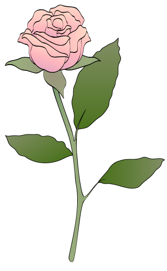 Pink Rose Clip Art | ClipArtLog.com
