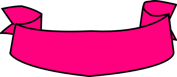 Ribbon Banner Pink Clip Art at Clker.com - vector clip art online ...