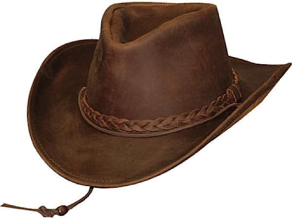 Henschel Weekend Walker Leather Cowboy Hat