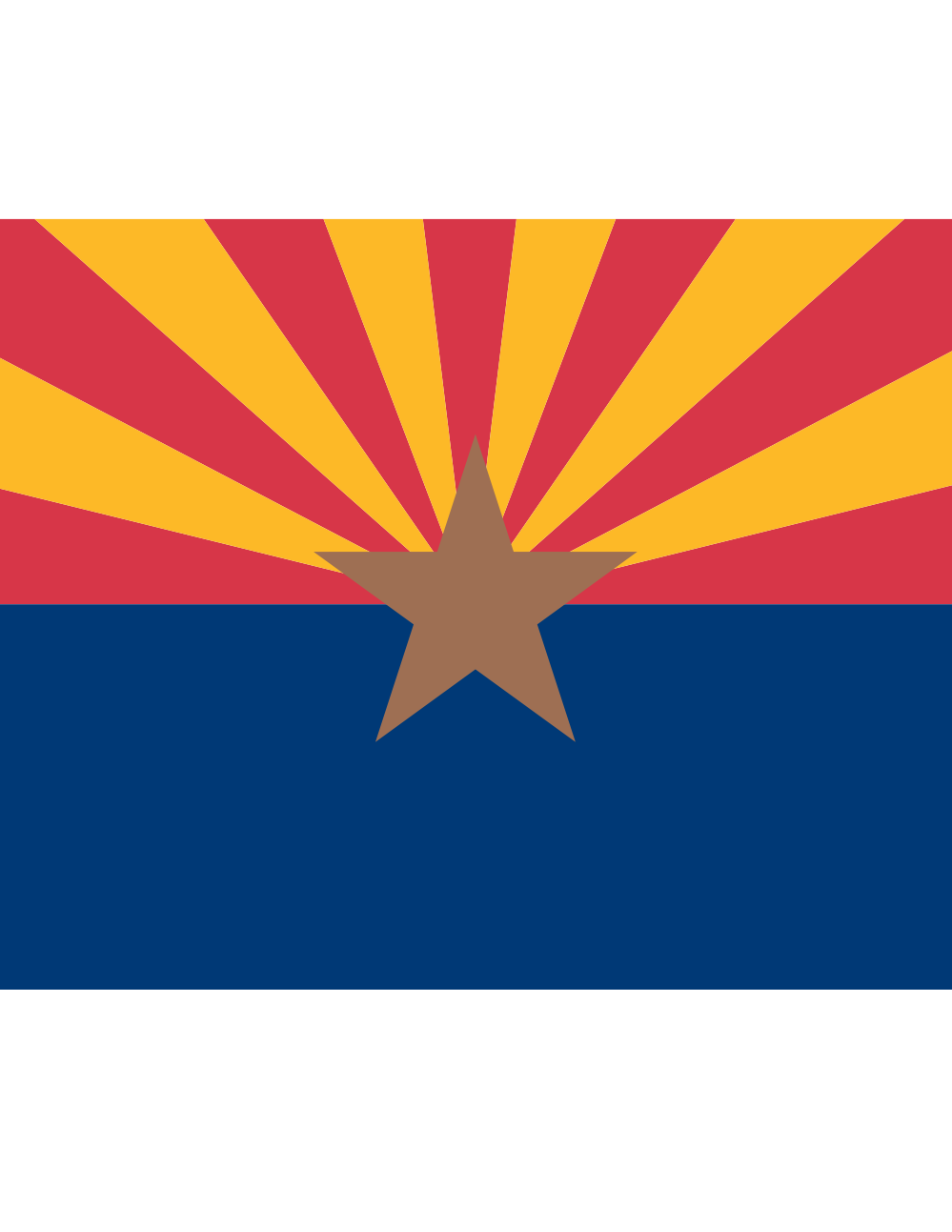 Countries Flag Arizona SupaRedonkulous flagartist.com Flag Art ...