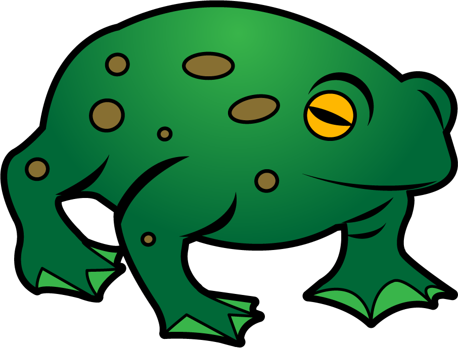 ClipArtFort: Animals » Amphibians » Green Toad