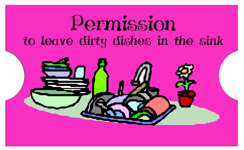 Permission Slips | Today is a Good Day to Diet