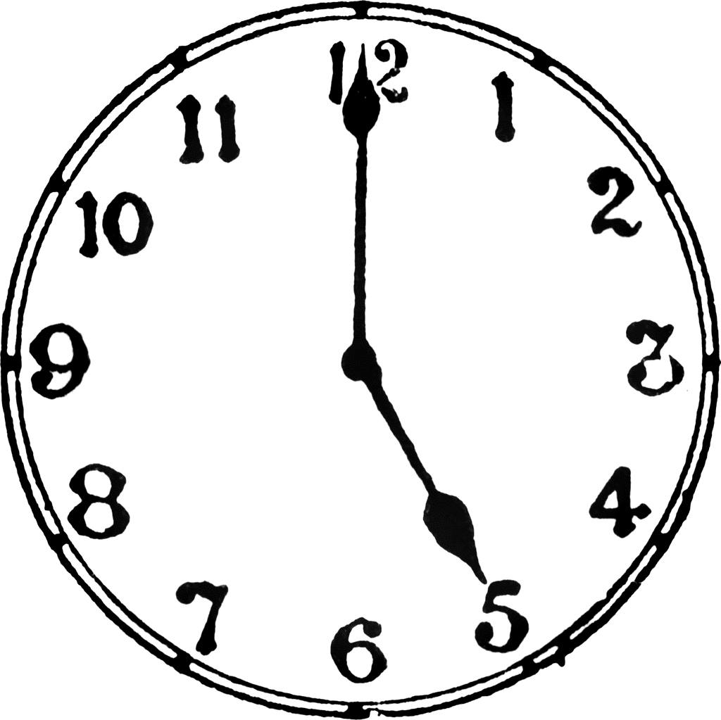 clipart of clock face - photo #7