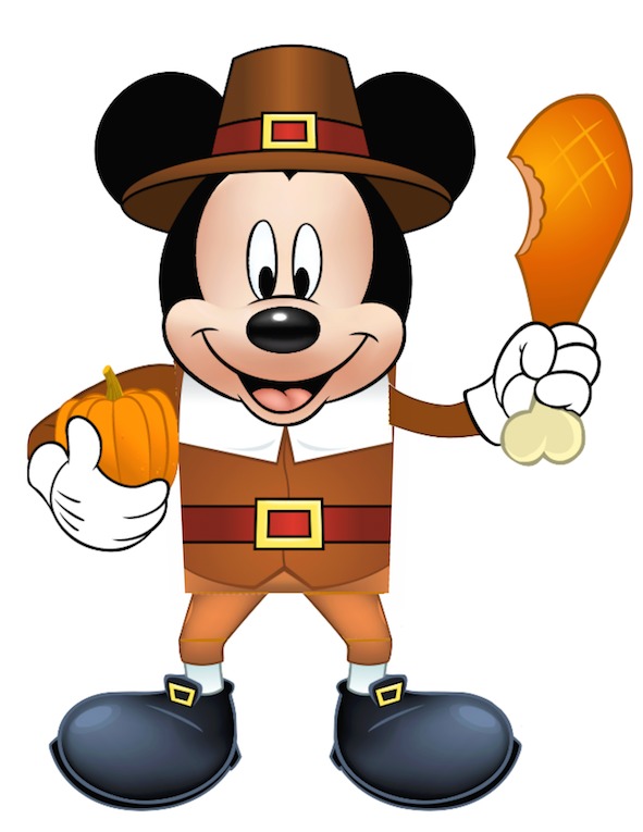 mickey mouse thanksgiving clipart - photo #5
