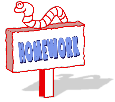 No Homework Clipart | Clipart Panda - Free Clipart Images