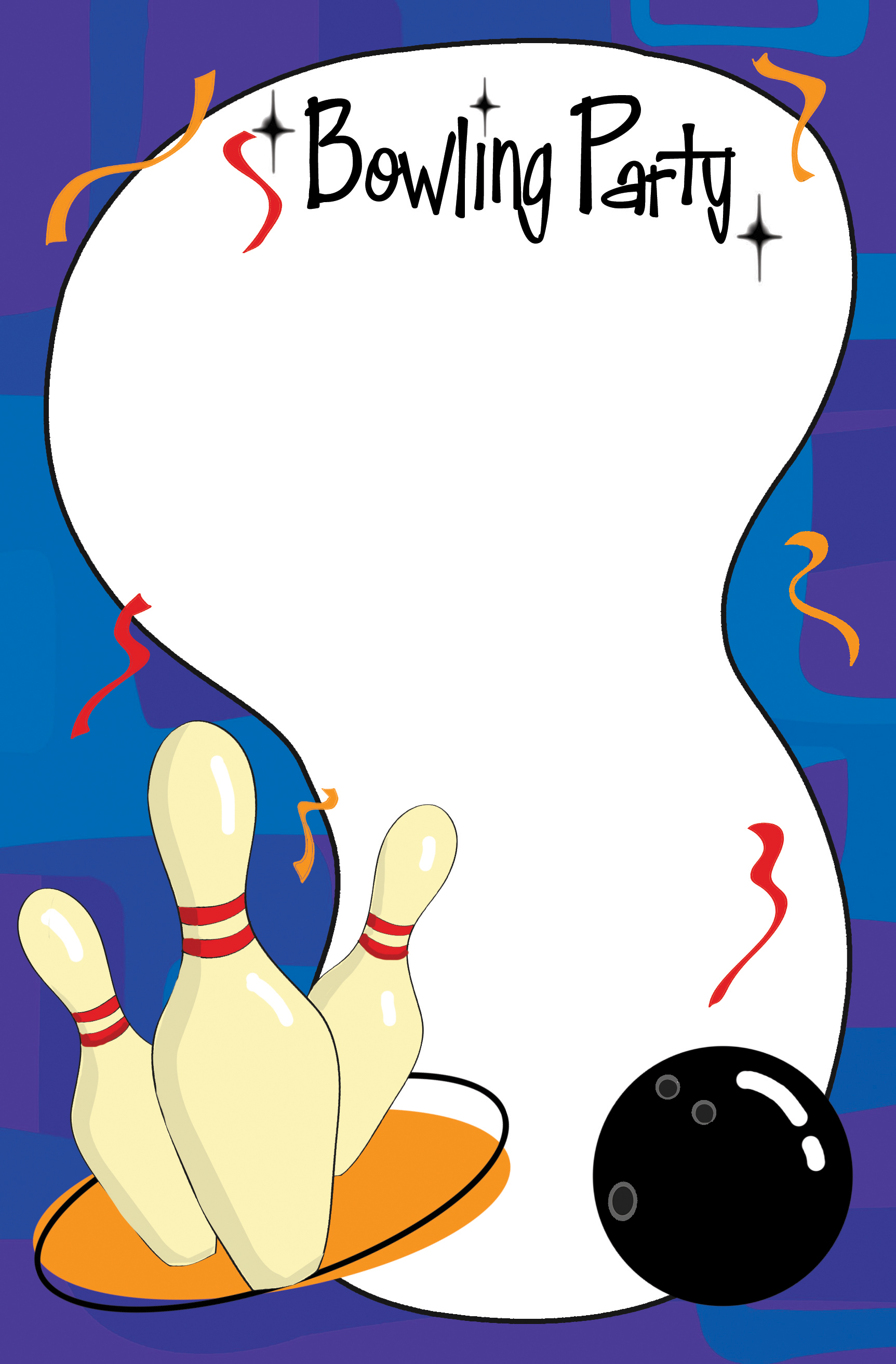 Bowling Party Invites Template from cliparts.co
