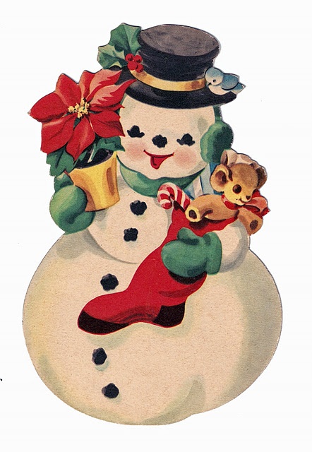 vintage snowman image | Snowman | Pinterest