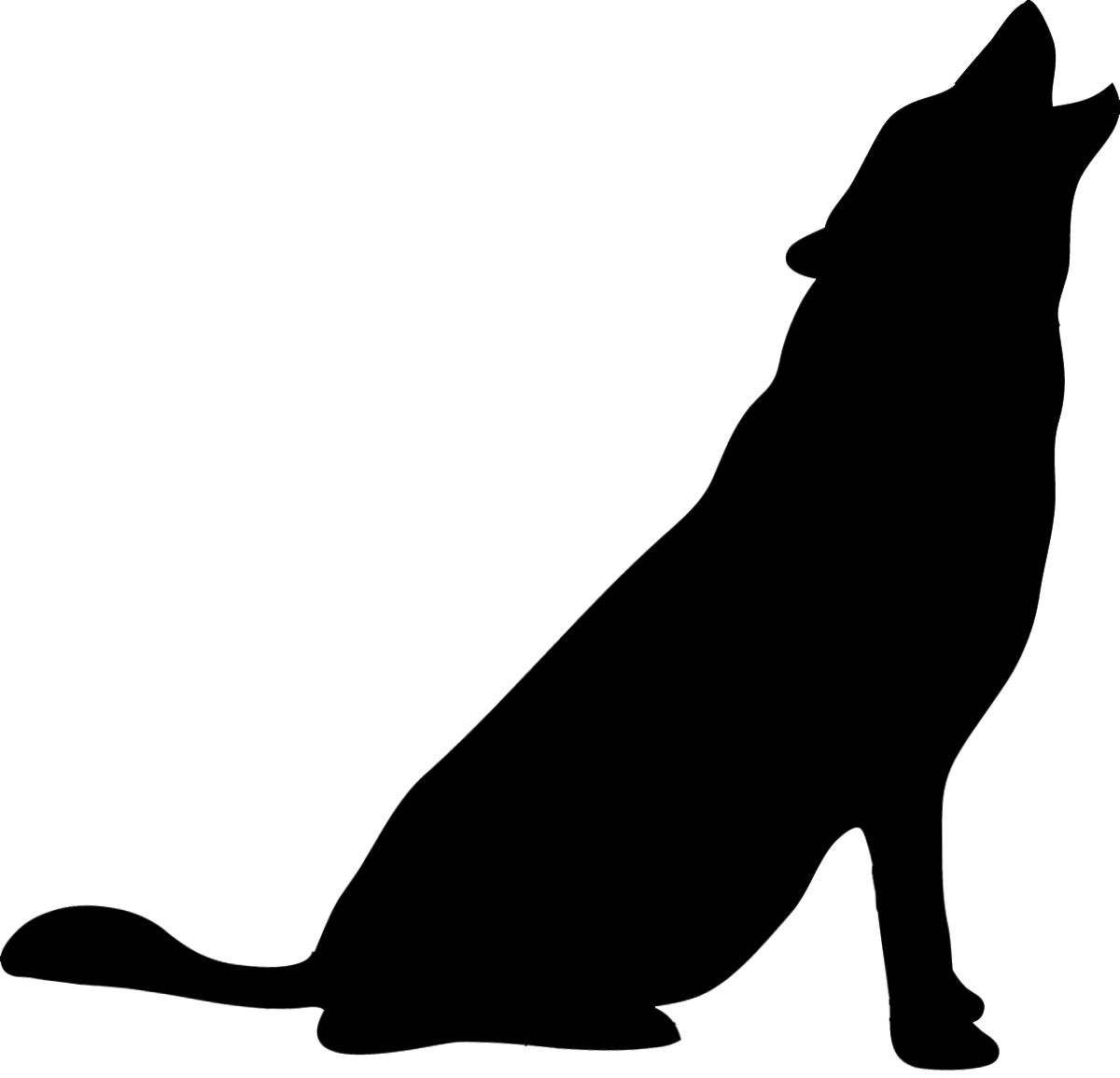 Wolf Howling Clipart Cliparts co