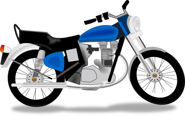 Royal Motorcycle clip art - vector clip art online, royalty free ...