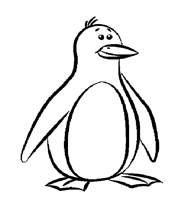 Funny Penguin Coloring Pages | Coloring Pages Trend