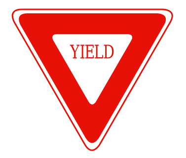 Yield Sign Clipart | Clipart Panda - Free Clipart Images