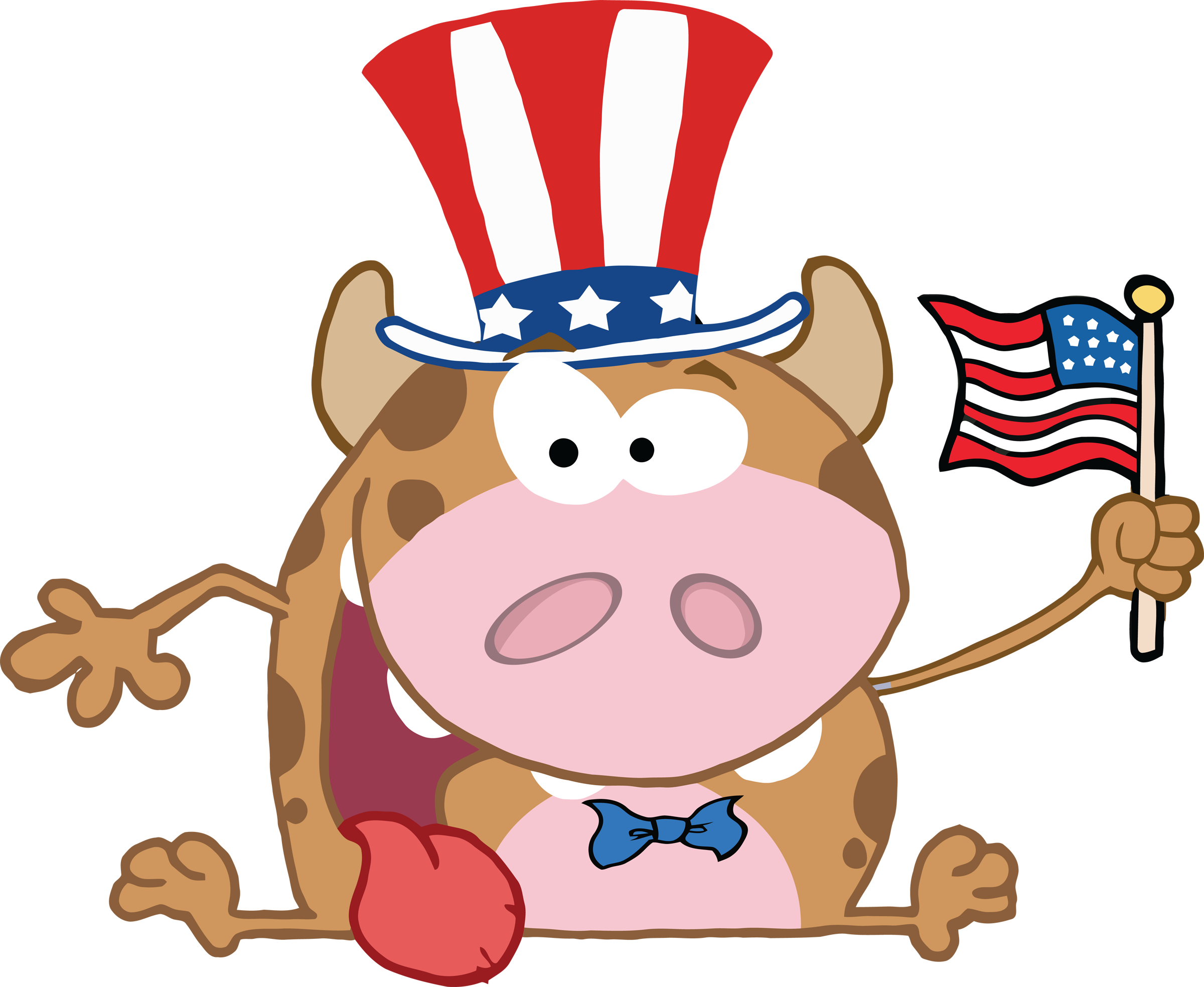 Pix For > Cartoon American Flag