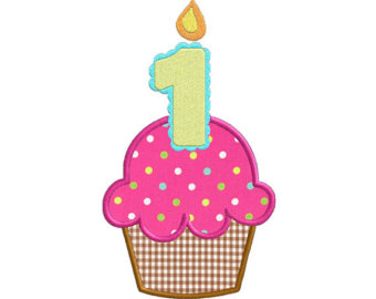 1st Birthday Cupcake Clip Art | Clipart Panda - Free Clipart Images