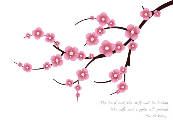 Cherry Blossom Branch Cartoon Images & Pictures - Becuo